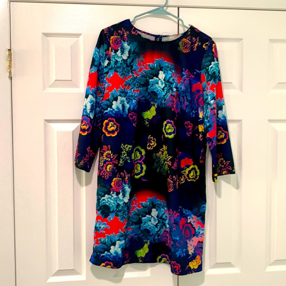 ASOS SIZE 12 vibrant shift dress